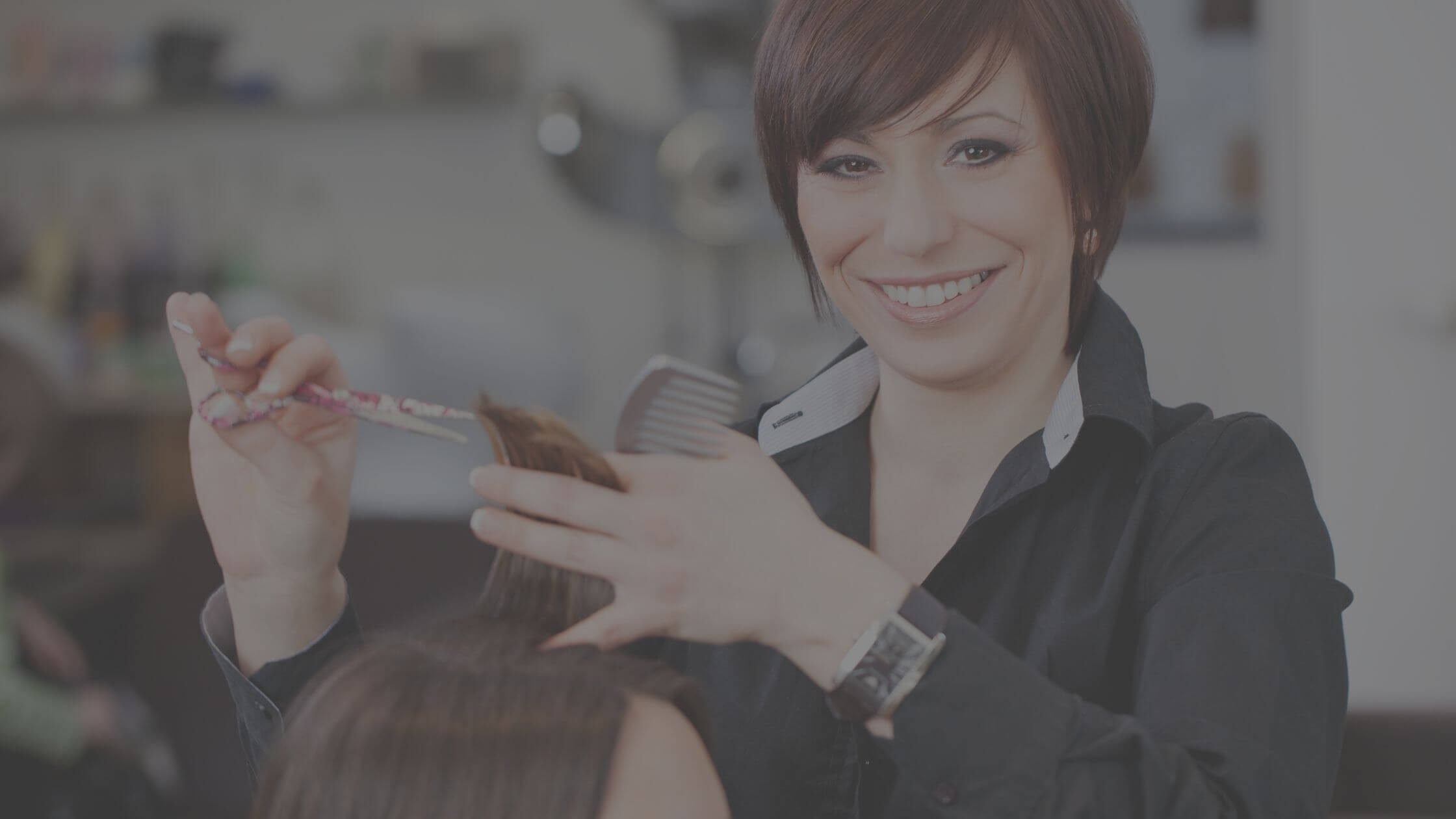 Publicidad para un salón de belleza